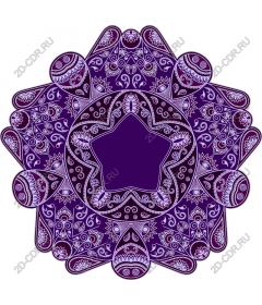 Purple Mandala