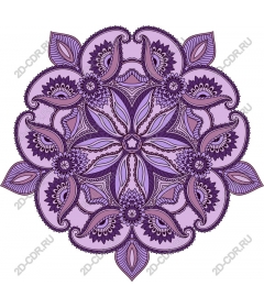 Purple Mandala
