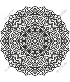 Mandala - Intricate floral pattern