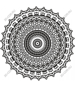  Complex mandala