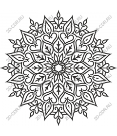  Elegant Botanical Clipart Mandala