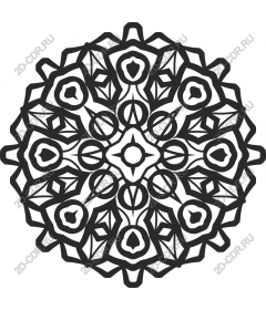  Complex mandala