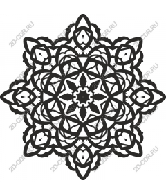 Exquisite mandala