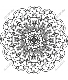  Complex mandala