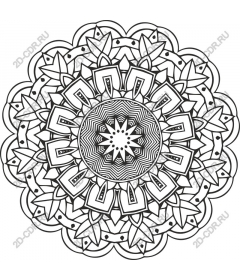  Complex mandala