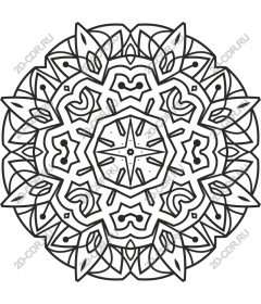  Complex mandala