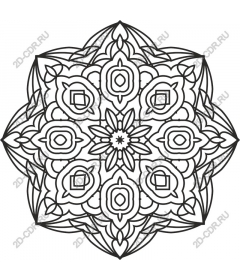  Complex mandala