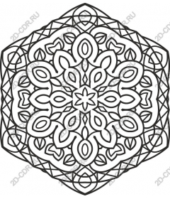  Complex mandala