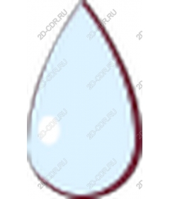 Abstract water drop