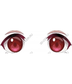 Expressive anime eyes