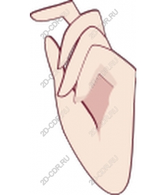  Elegant hand gesture