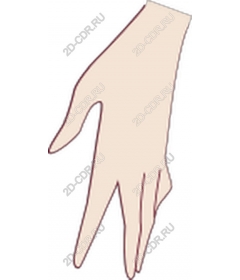  Pointing hand