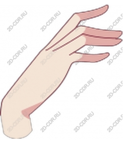 Elegant hand gesture