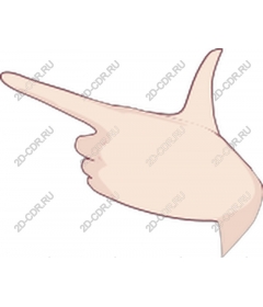  Pointing hand