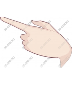  Pointing hand