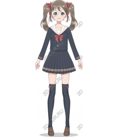 Anime Schoolgirl