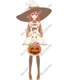  Adorable witch Halloween