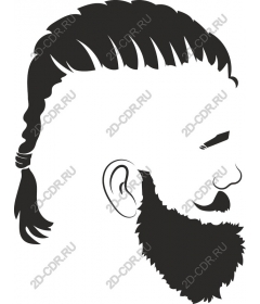 Bearded man