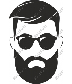  Cool guy in sunglasses