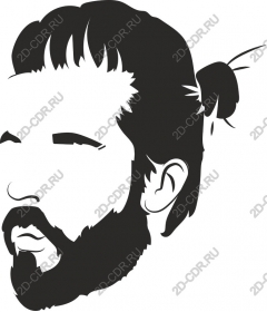  Modern man with a beard