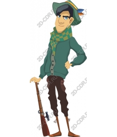  Confident hunter