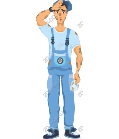  Hardworking mechanic
