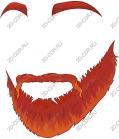  Fiery orange beard