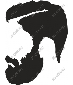  Bold bearded
