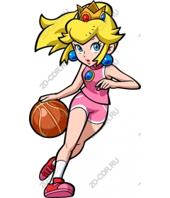Dynamic basketball player