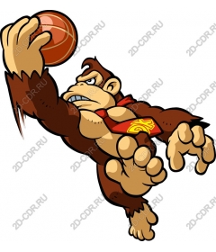  Bright basketball Gorilla