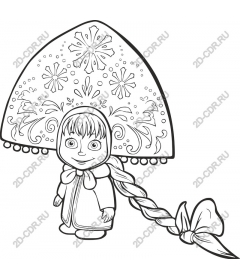  Charming character in a flower hat