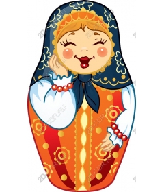 Очаровательная матрешка
