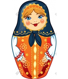  Traditional Russian matryoshka