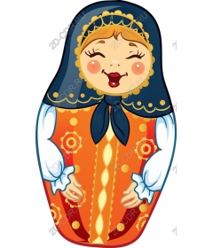 Traditional Russian matryoshka