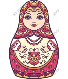  Traditional Russian matryoshka
