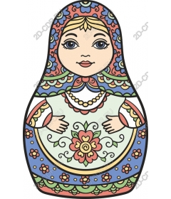  Bright matryoshka