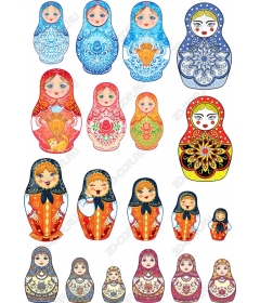 Matryoshka Doll Set