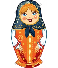  Bright matryoshka