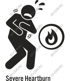 Severe heartburn