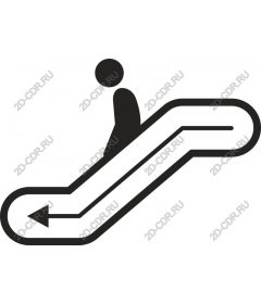  The descent down the escalator
