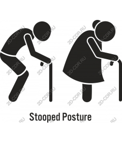 Stooped posture