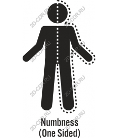 Numb (one-sided)