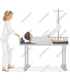  Compassionate nurse helps patient