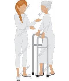 Spiritual communication with the caregiver and the elderly