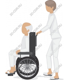 Wheelchair for compassionate nurses