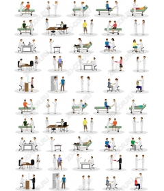 Комплект «Здравоохранение»: медицинские клипарты