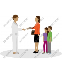 The interaction between family and health care workers