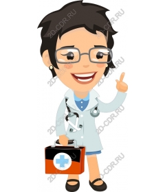  Charming female doctor