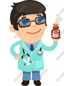  Adorable cartoon doctor