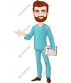 Friendly male character